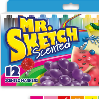 Scented Markers - pack w/12 colors