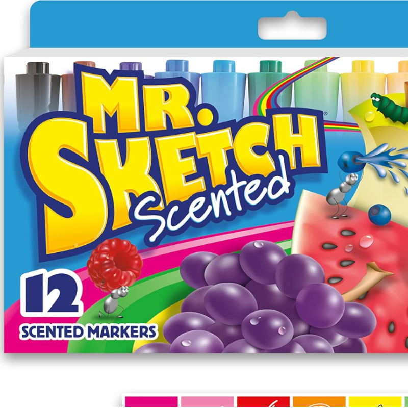 Scented Markers - pack w/12 colors