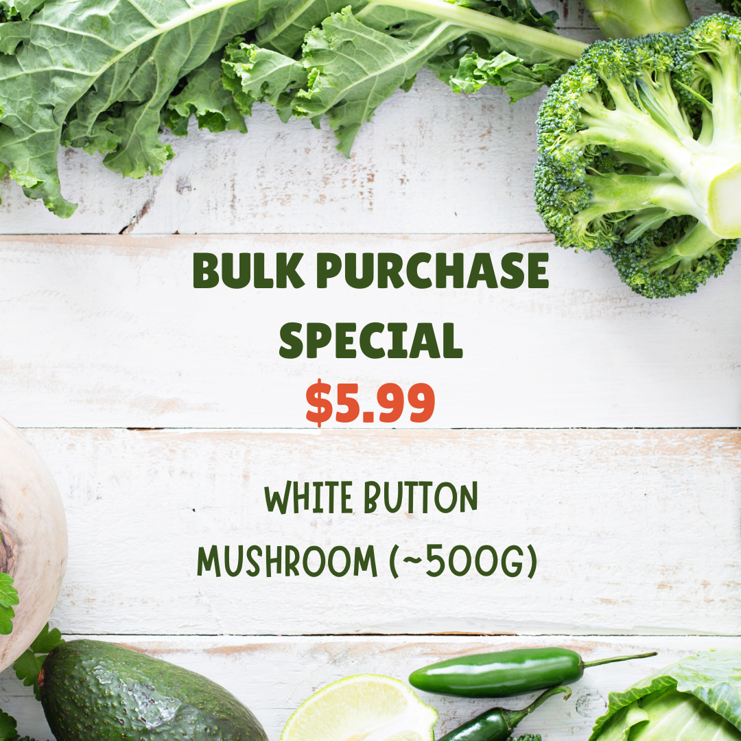 White Button Mushroom Special Main Image