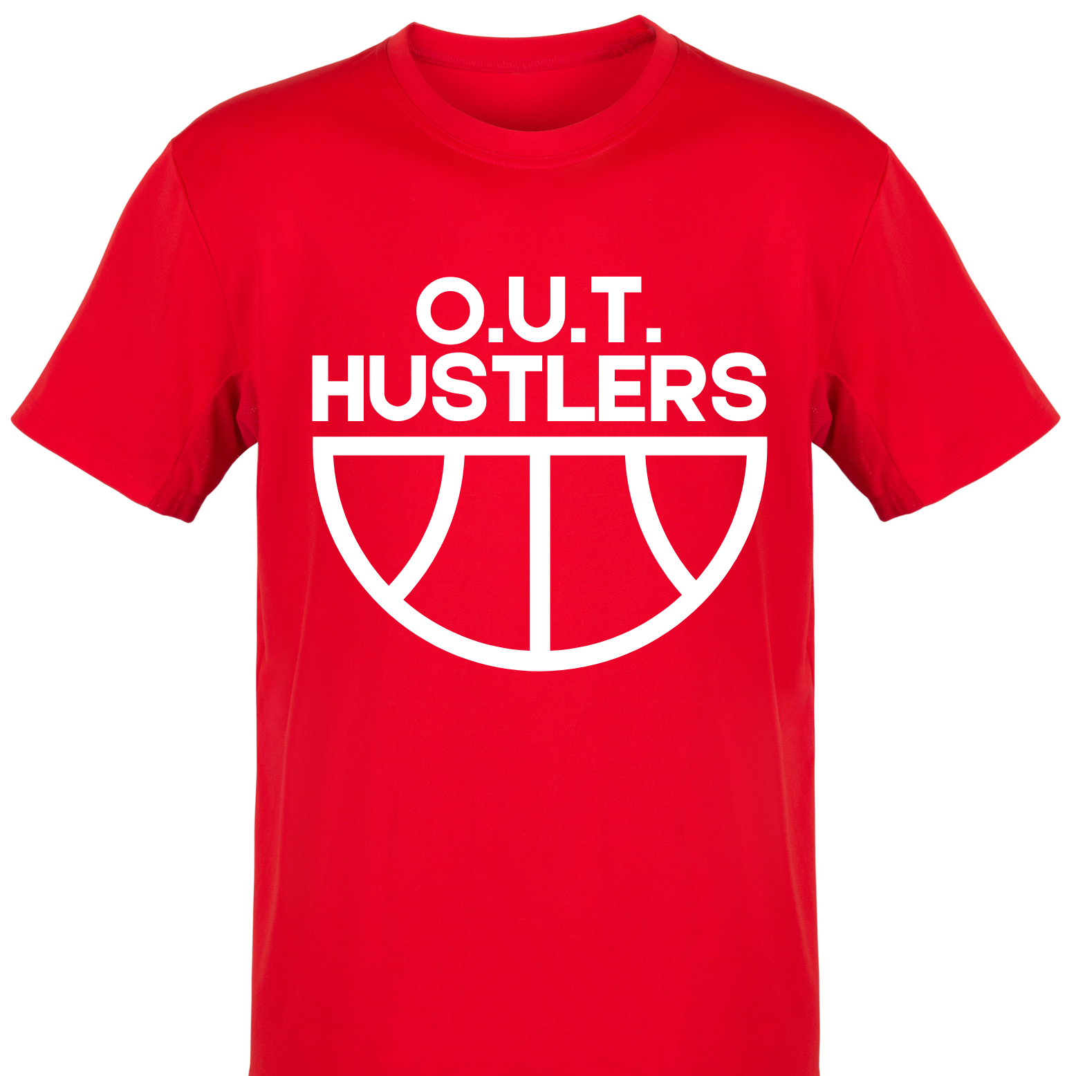O.U.T. Hustlers (Red Dry-Fit)