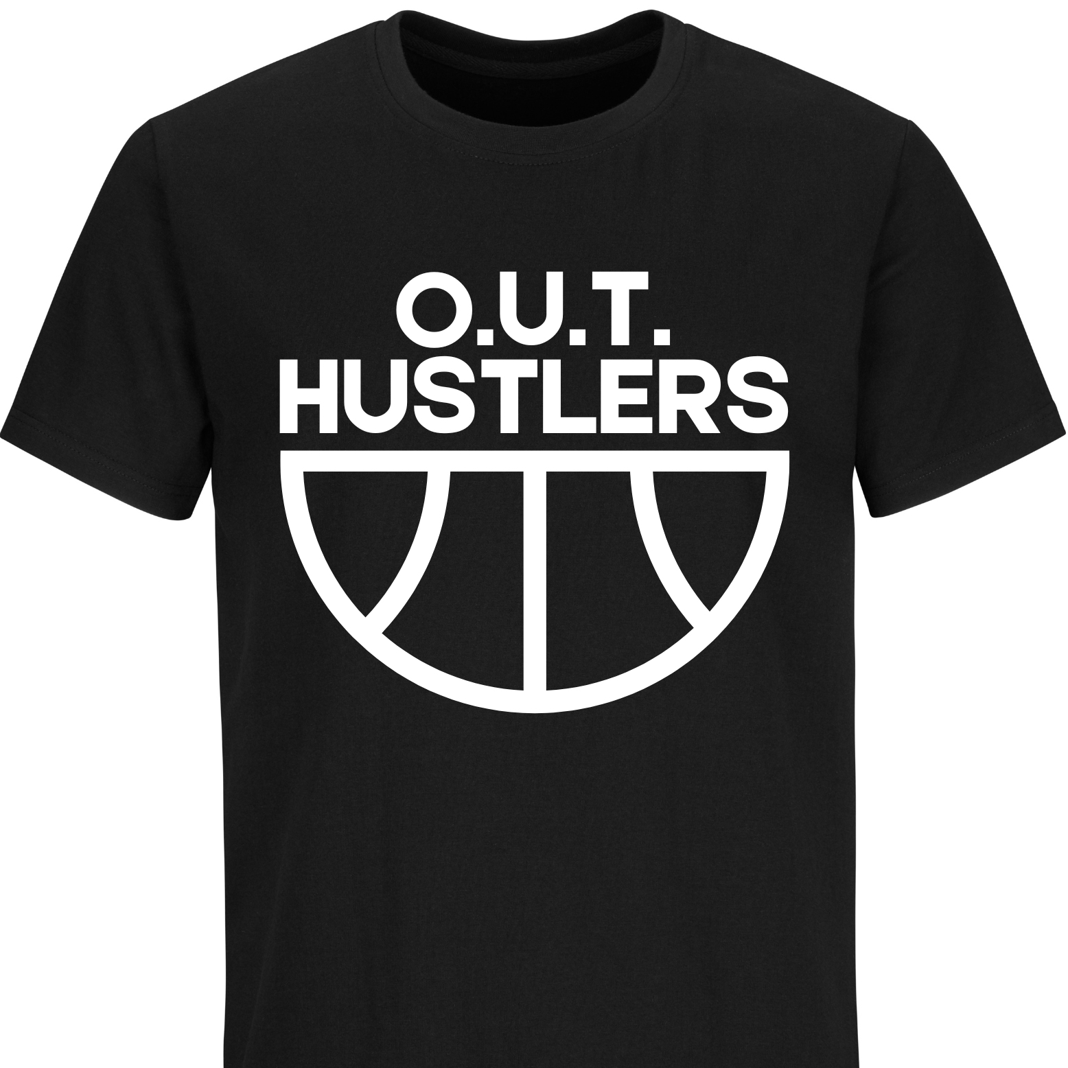 O.U.T. Hustlers (Black Dry-Fit)