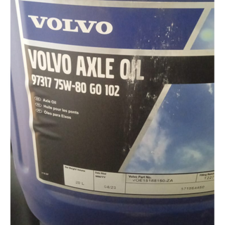 Volvo axle oil 75W80