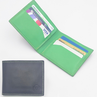 Tambarare Black-LimeGreen Bifold Wallet