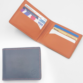 Tambarare Black-Orange Bifold Wallet