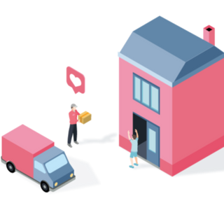 Levering aan huis