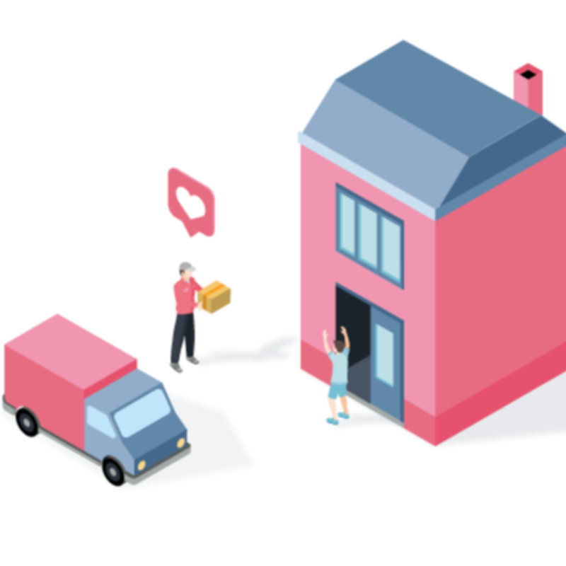 Levering aan huis
