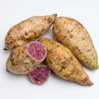 Sweet Potato, White skin & Purple flesh (500g/pack)