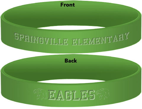 Green Springville Wristband