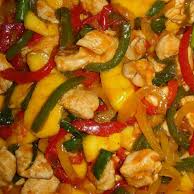 Sizzling Chicken w/ Mango Main Image