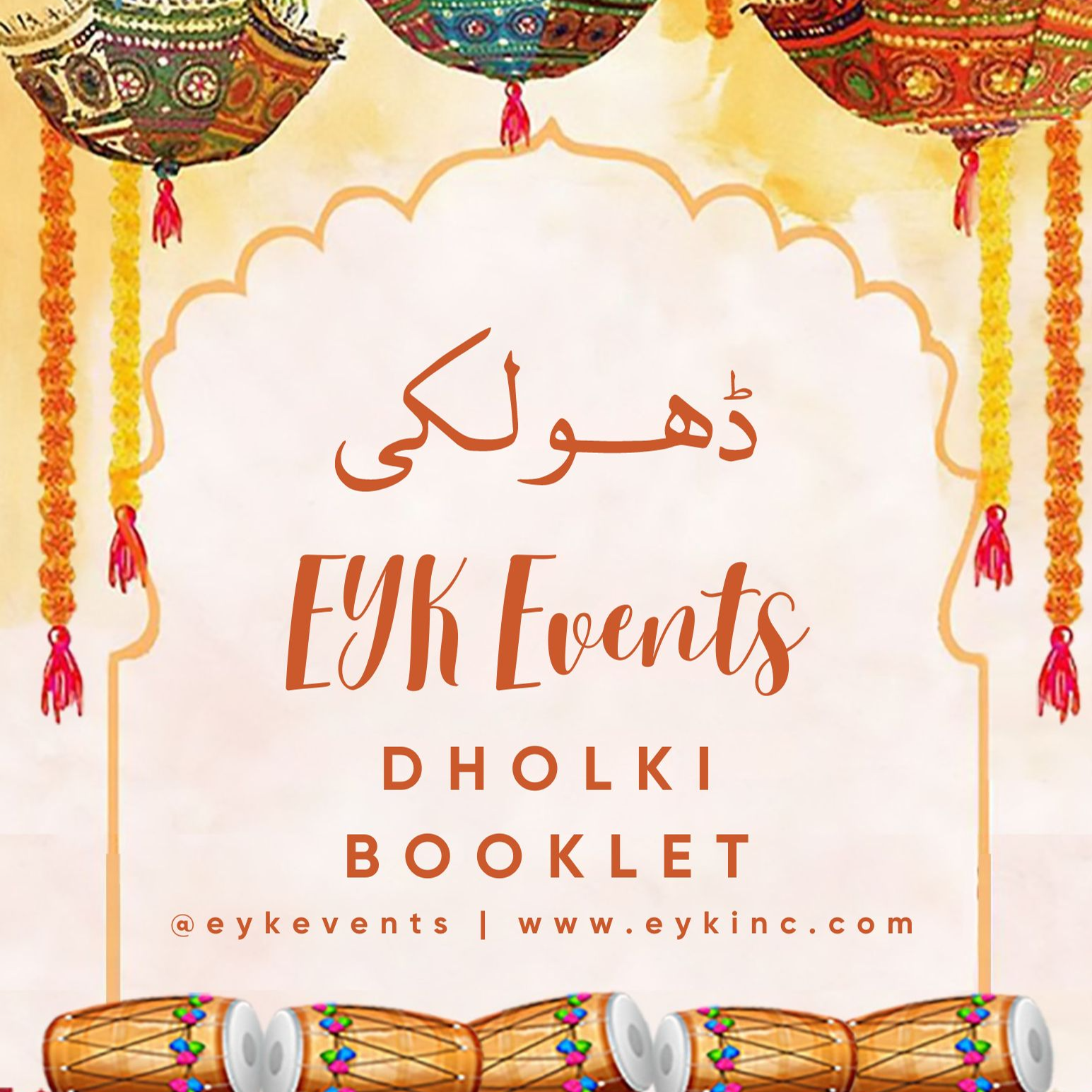 Dholki Booklets ($15 for 5 booklets)