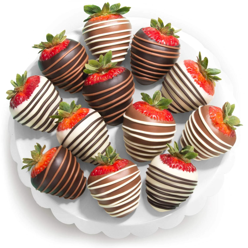 Chocolate Covered Strawberries (x8) Large Image