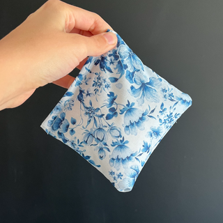 Dark Blue Floral Boo-Boo Bag