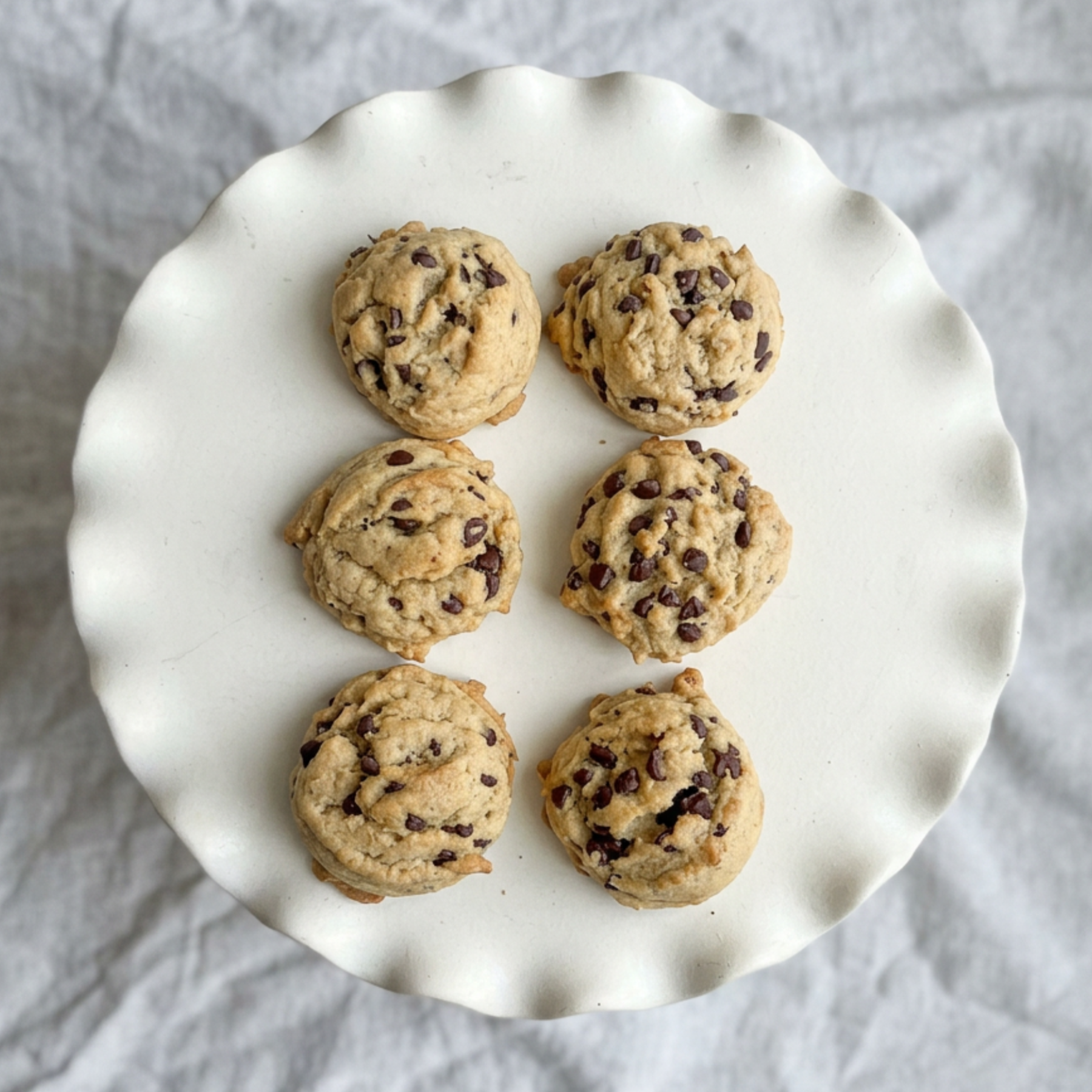 Vegan + Gluten-Free Chocolate Chip Cookies (6 Pack)