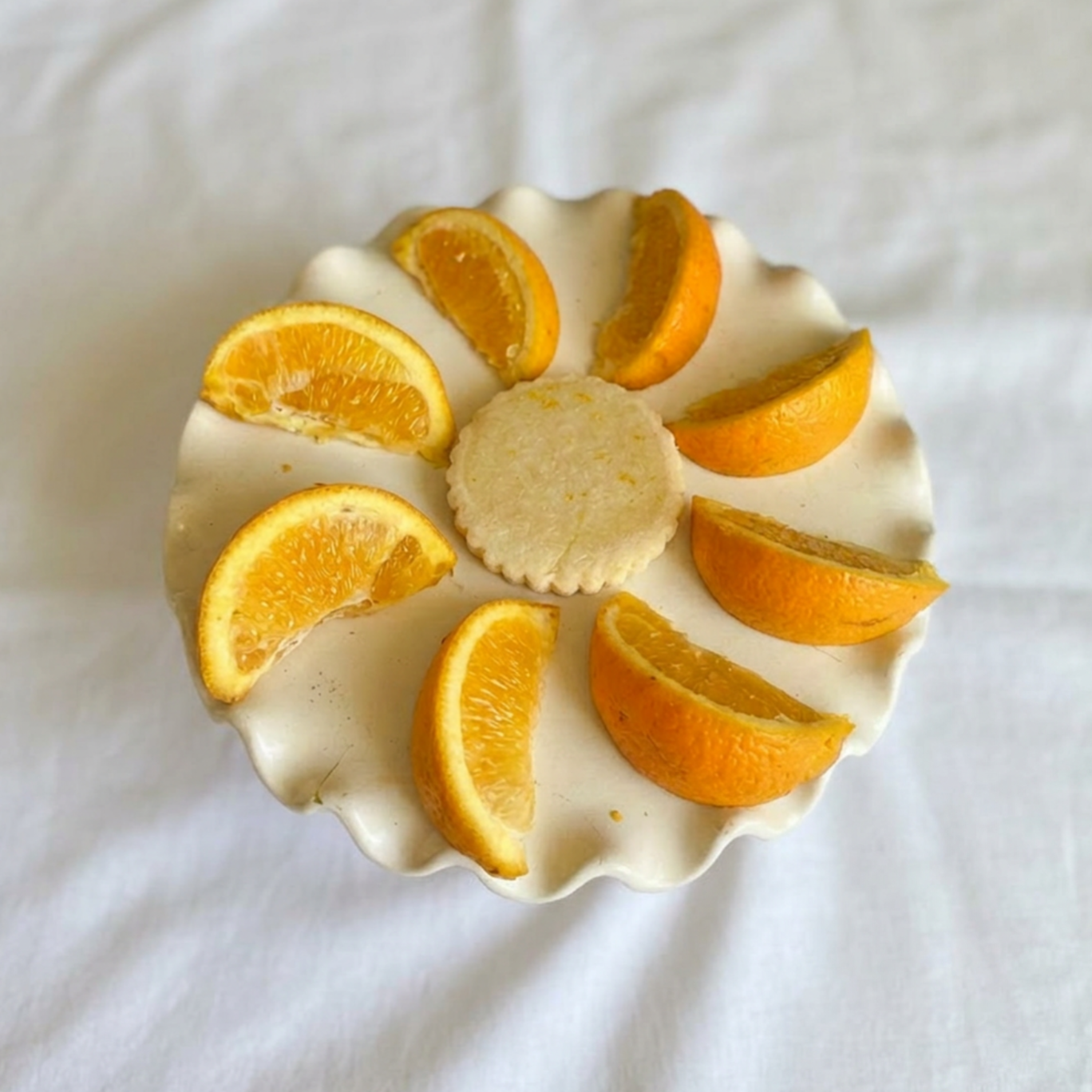 Vegan Orange Glazed Shortbread Cookies (Dozen)