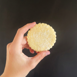 Vegan Sugar-Dusted Shortbread Cookie (6 Pack)