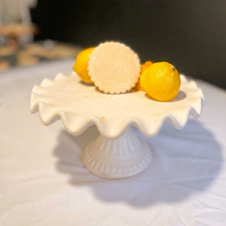 Vegan Lemon Glazed Shortbread Cookies (Dozen)