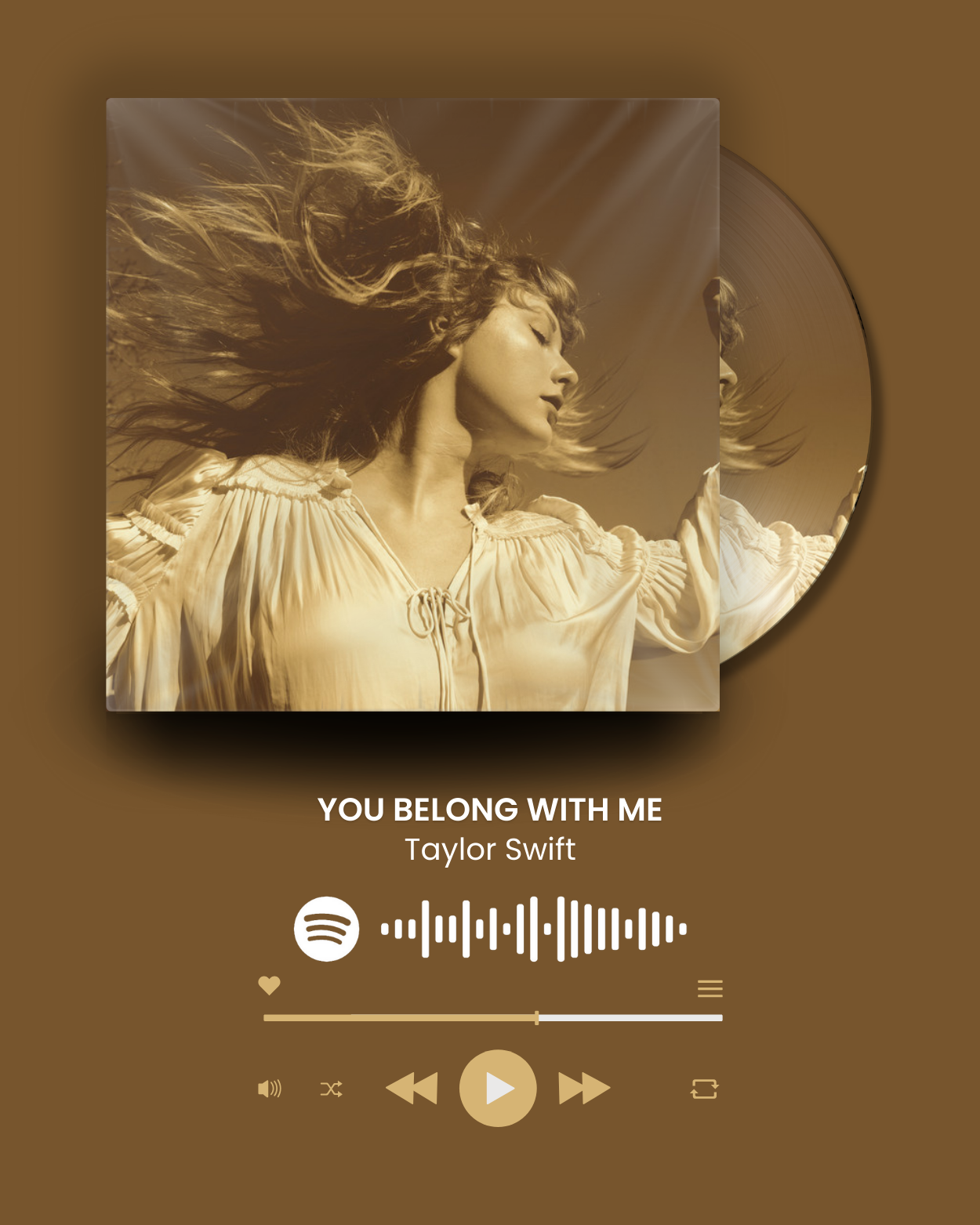 Taylor Swift-You Belong With Me Main Image