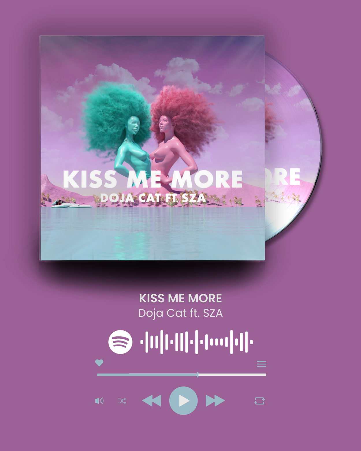 Doja Cat-Kiss Me More Main Image