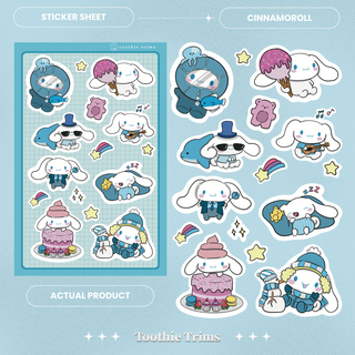 Cinnamoroll Sticker Sheet