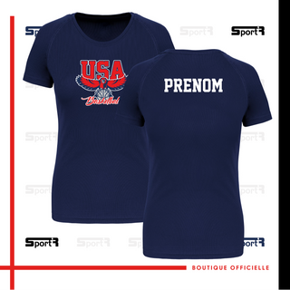 T-shirt Femmes - Bleu navy