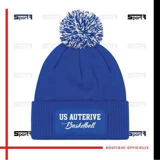 Bonnet à pompon - Bleu roi