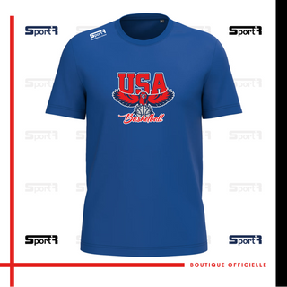 T-shirt Hommes & Enfants - Bleu roi