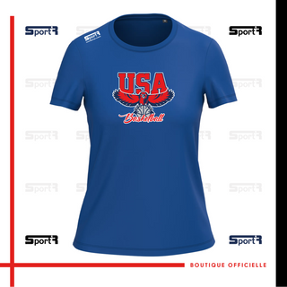 T-shirt Femmes - Bleu roi