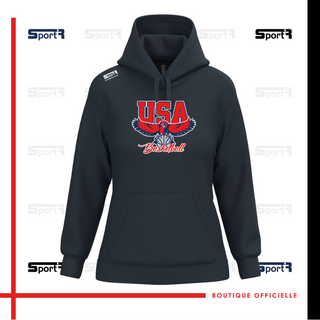 Sweat Capuche Femmes - Bleu navy