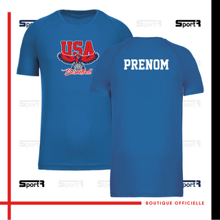 T-shirt Hommes & Enfants - Bleu roi