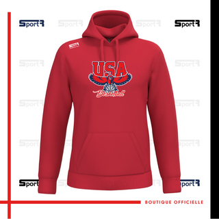 Sweat Capuche Hommes & Enfants - Rouge