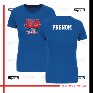 T-shirt Femmes - Bleu roi