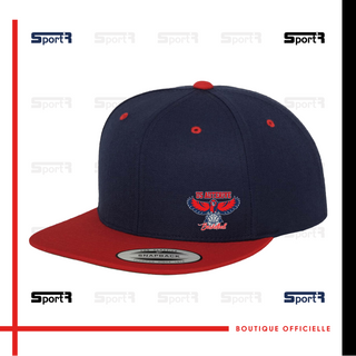 Casquette snapback - Navy / Rouge