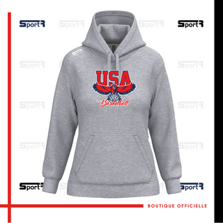 Sweat Capuche Femmes - Gris