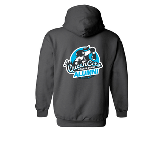 L00555 - Surfer - Adult Full Zip Hooded Sweatshirt - Black