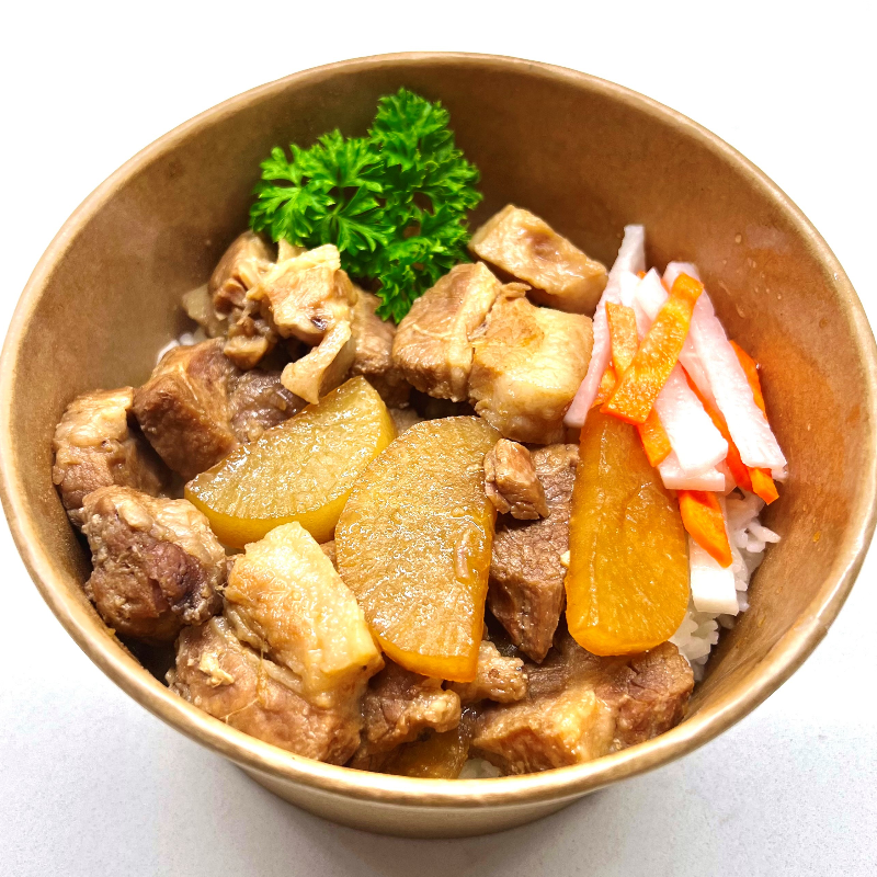 Pork Kakuni (Braised Pork) Donburi (Rice Bowl)  Main Image