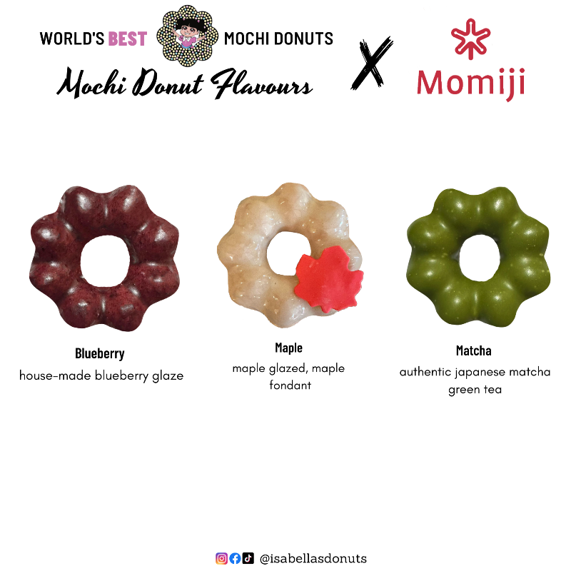 Isabella’s Mochi Donuts (6 Pieces) Main Image