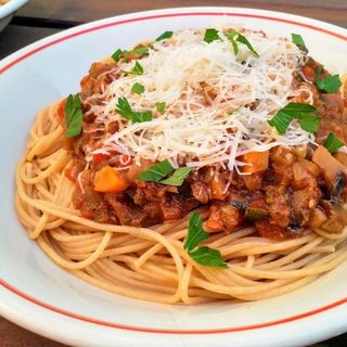 Vegetarische spaghetti (Afhaal)