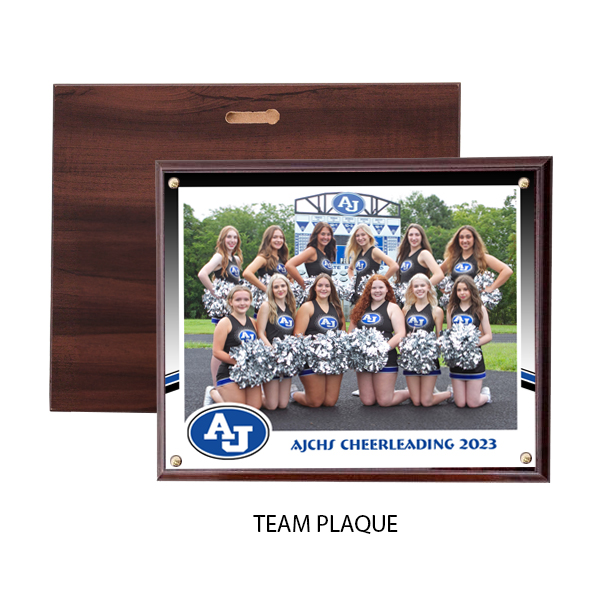 WP1 (1) 8x10 TEAM PLAQUE
