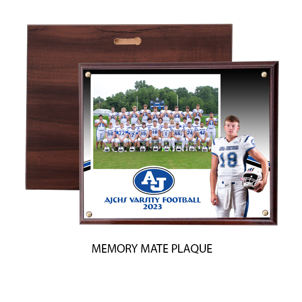 WP2 (1) 8x10 MEMORY MATE PLAQUE