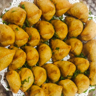 سمبوسة هندية بالبطاطس   باردة   Indian samosas with potatoes,   not