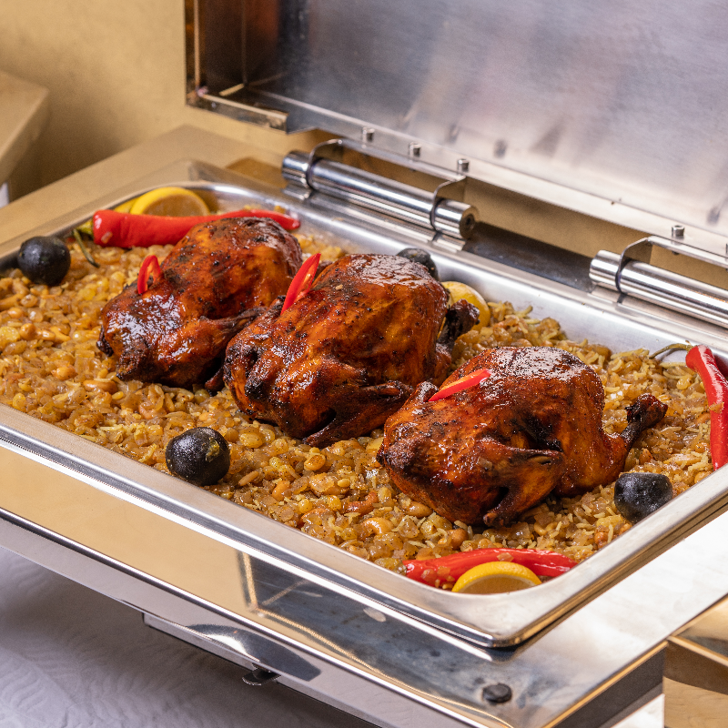 كبسة دجاج   اقل عدد دجاجتينChicken kabsa 