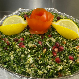 تبولة لبنانیة  Lebanese tabbouleh