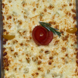 مكرونة باشمیل باللحم Bechamel pasta with meat