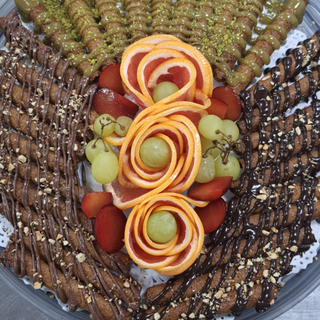 بسكوت الويفر المحشي بالتشوكلت وكريمة الفستق wafer (( جديدنا ))