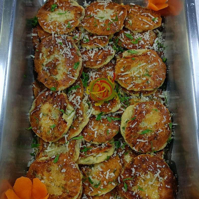 (( جديدنا ))pitta potato اقراص البطاطس بالبرميزان 