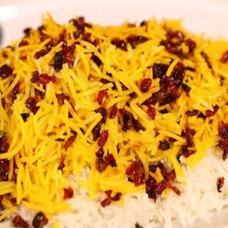 رز ایراني بحب الرمان   Iranian rice with pomegranate