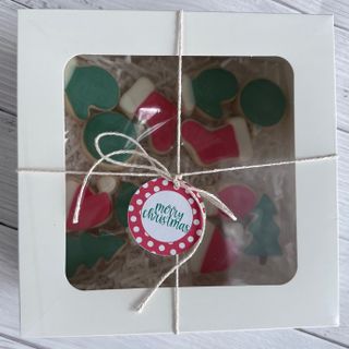 Merry Christmas Mini Cookies - By the Dozen