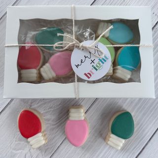 Merry & Bright Set of Six Mini Cookies