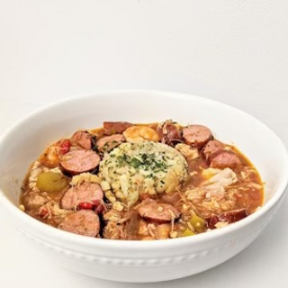 Half Gallon, Add SHRIMP, Chicken and Sausage Gumbo