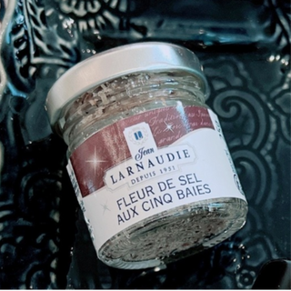 法國 Larnaudie 5胡椒鹽花 25g Fleur de sel au cing baies 1瓶